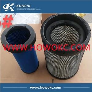 Zračni filter za lahka tovorna vozila Sinotruk KW2029 K2030 PU2030 LG9704190447 LG9704190448